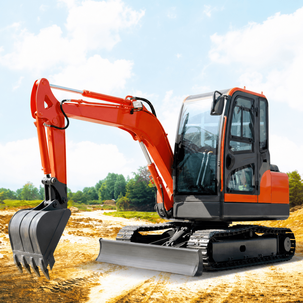 ME40 Mini Excavator compact crawler excavator