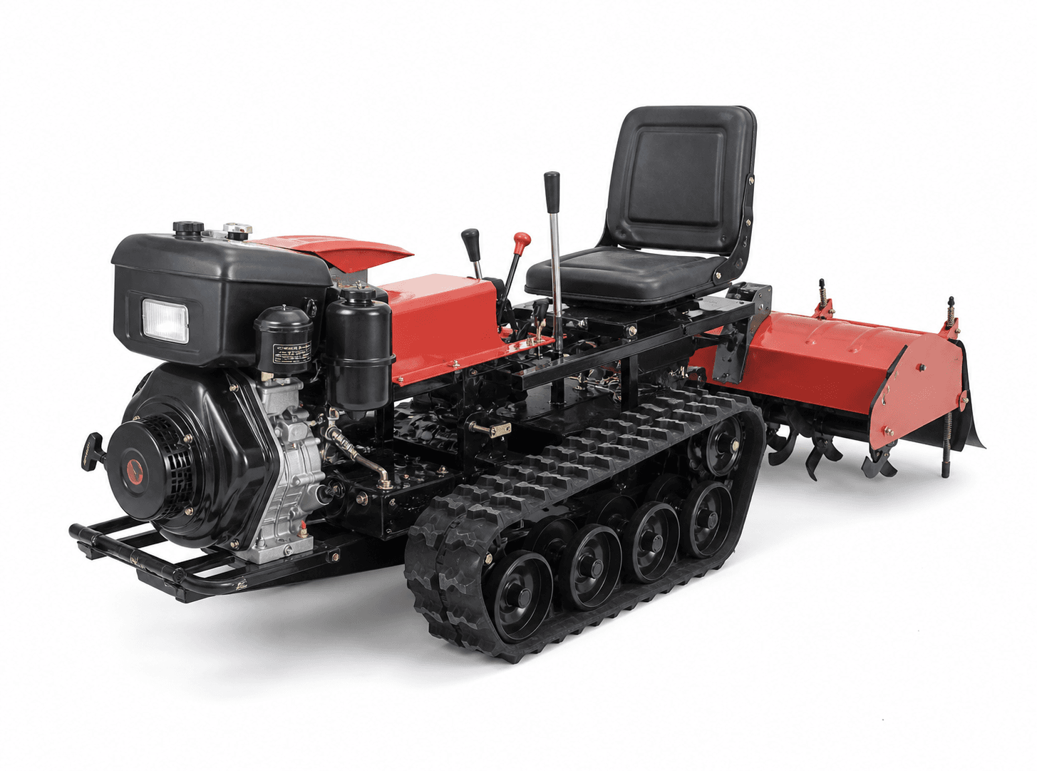 RT-C25 Ride-On Tracked Rotary Tiller