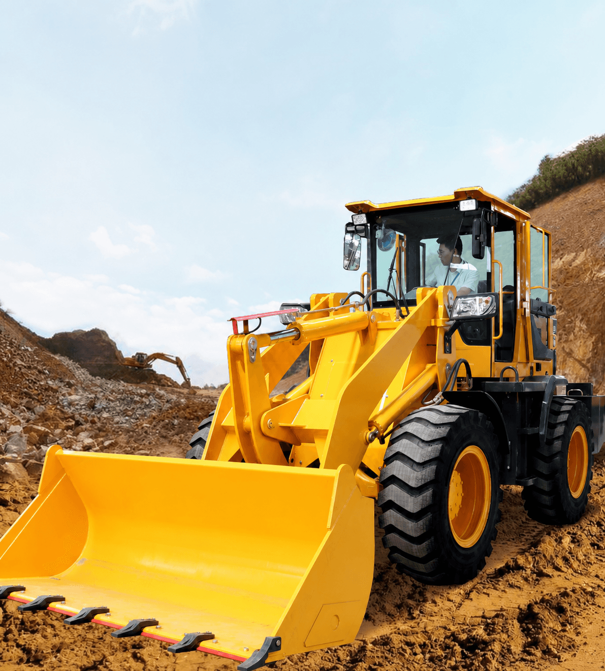 CL930 Compact Loader working configuration